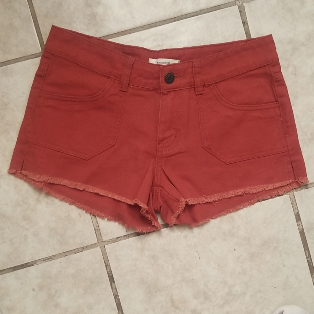 Blue  Asphalt Jean Shorts